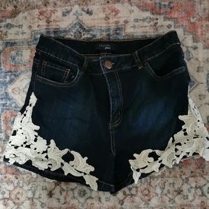 Liquid girls shorts